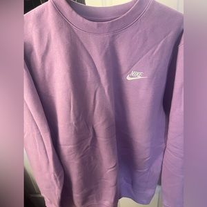 Purple Nike Sweatshirt